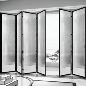 Center Glass Sliding Folding System